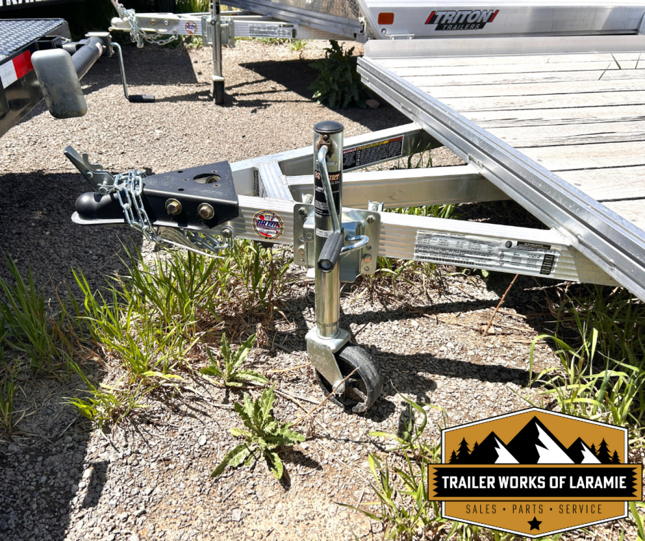 New 2025 Triton Trailers Utility Trailer FIT 1481 Plank (7X14)