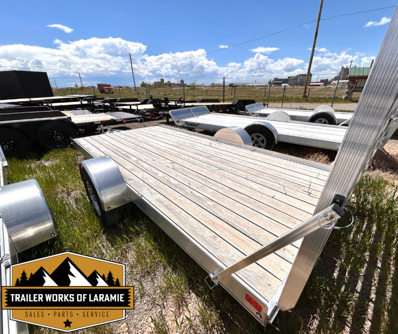 New 2025 Triton Trailers Utility Trailer FIT 1481 Plank (7X14)