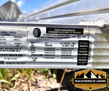 New 2025 Triton Trailers Utility Trailer FIT 1481 Plank (7X14)