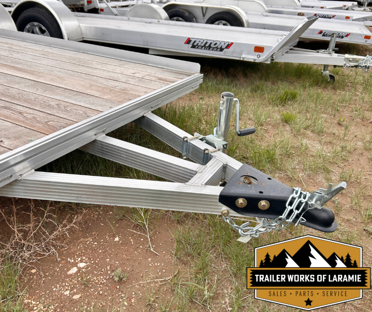 New 2025 Triton Trailers Utility Trailer FIT 1481 Plank (7X14)