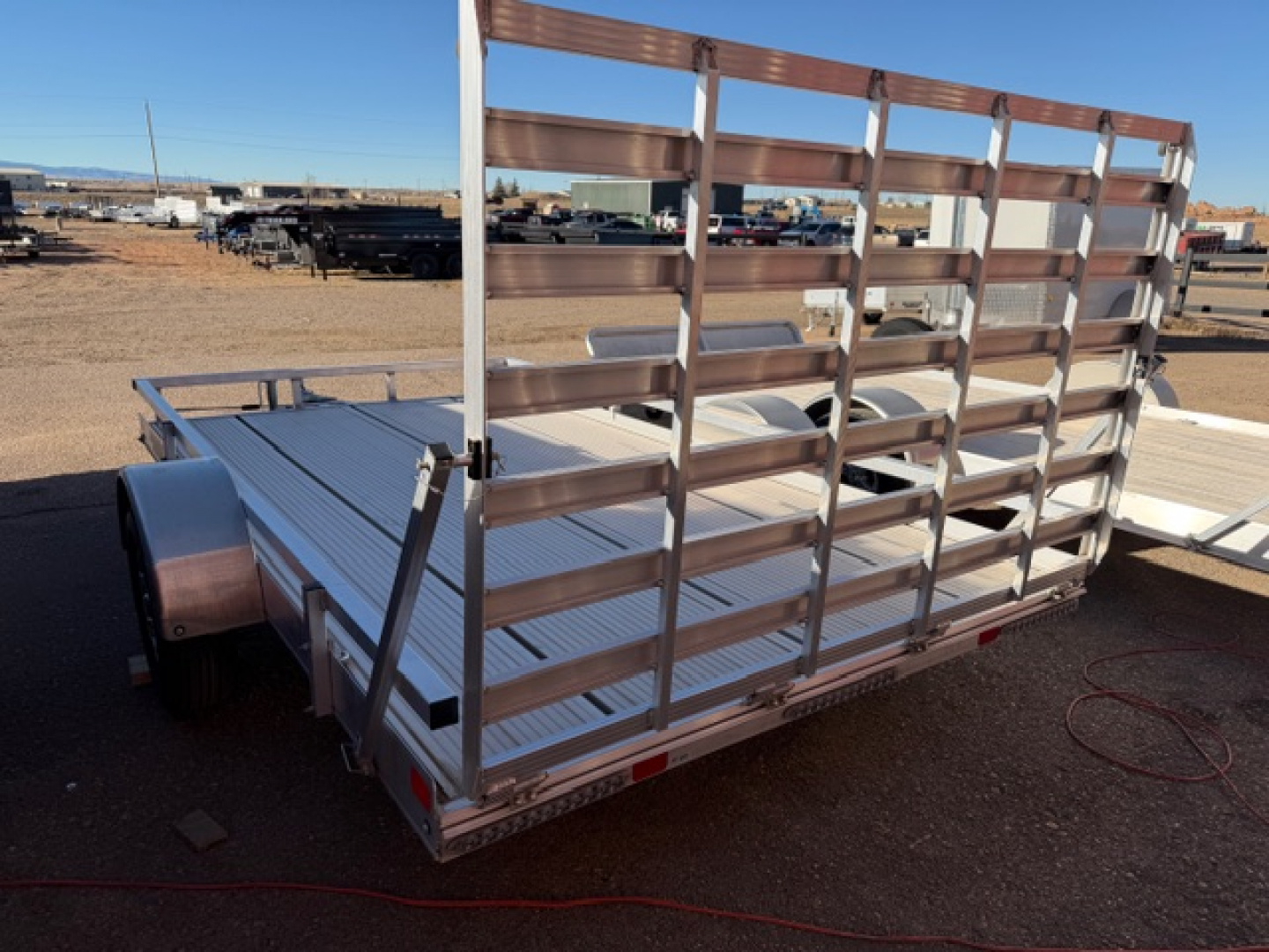 New 2025 Triton Fit 1281 Utility Trailer 7x12