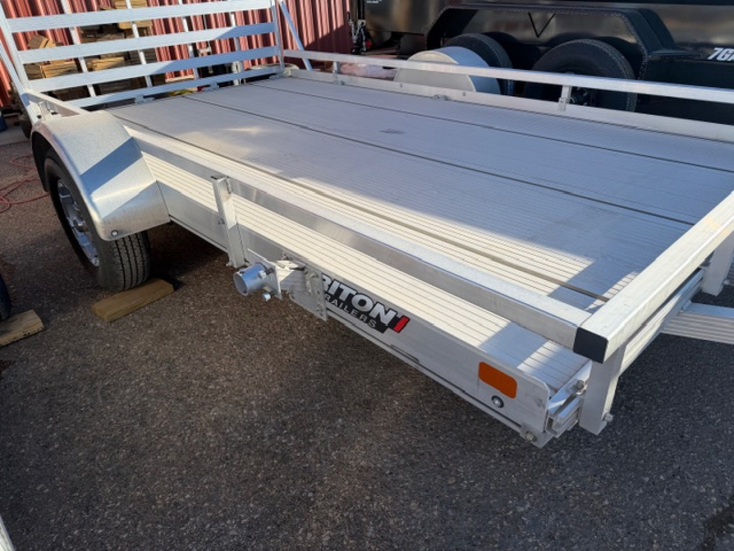 New 2025 Triton Fit 1281 Utility Trailer 7x12