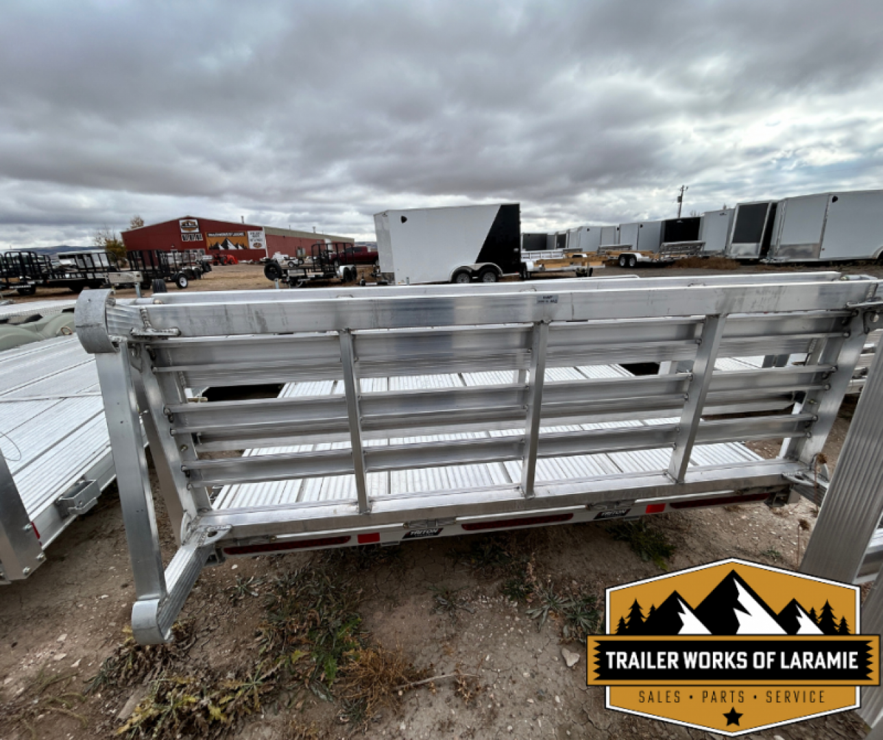 New 2025 Triton AUX 24FT Car Hauler- dove tail and HD Bi fold ramp