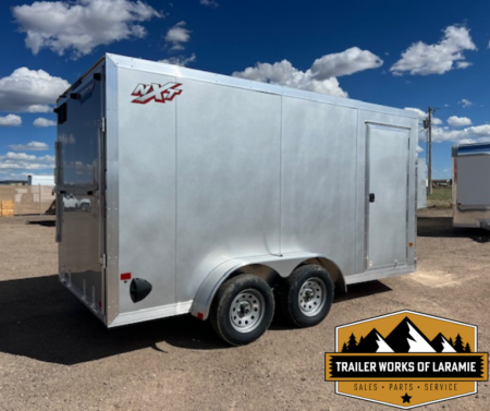 New 2024 Triton Trailers NXT- 7X14 Enclosed Trailer- 7K- Silver