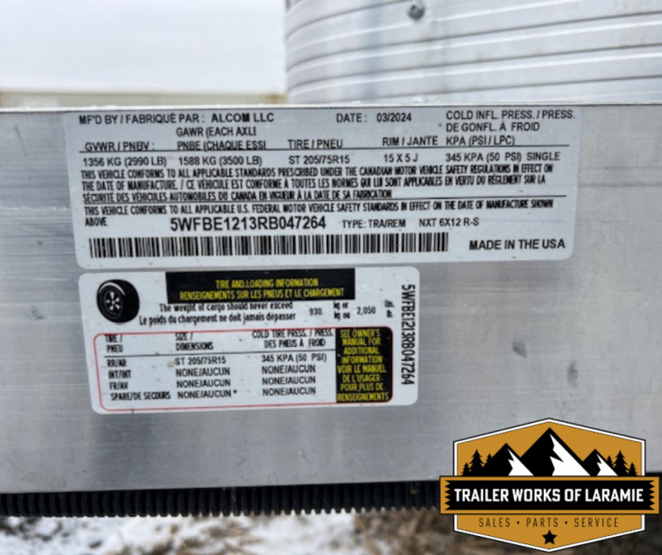 New 2024 Triton Trailers 6X12 NXT Enclosed Trailer