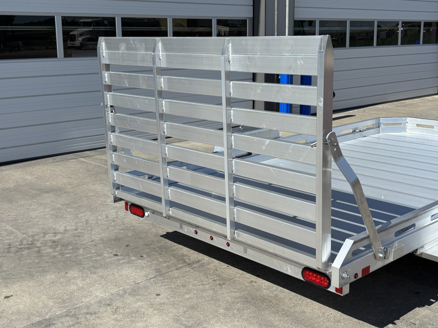 New 2026 Aluma 7712HS-TG Utility Trailer