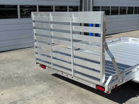 New 2026 Aluma 7712HS-TG Utility Trailer
