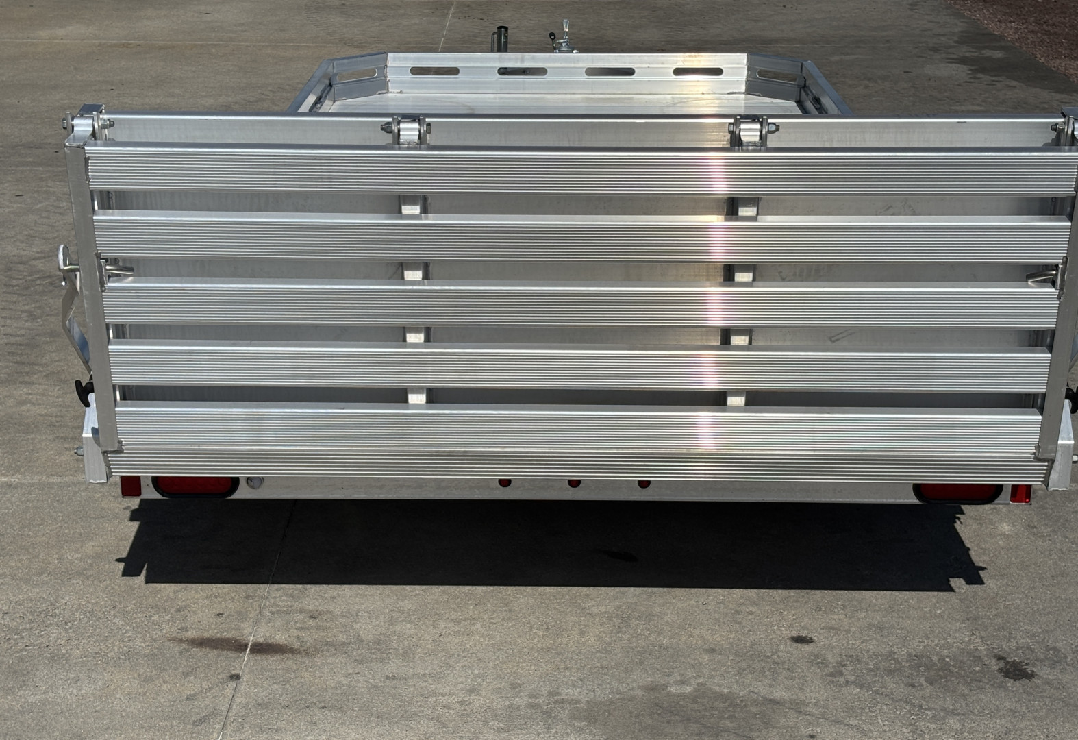 New 2026 Aluma 7712HS-BT Utility Trailer
