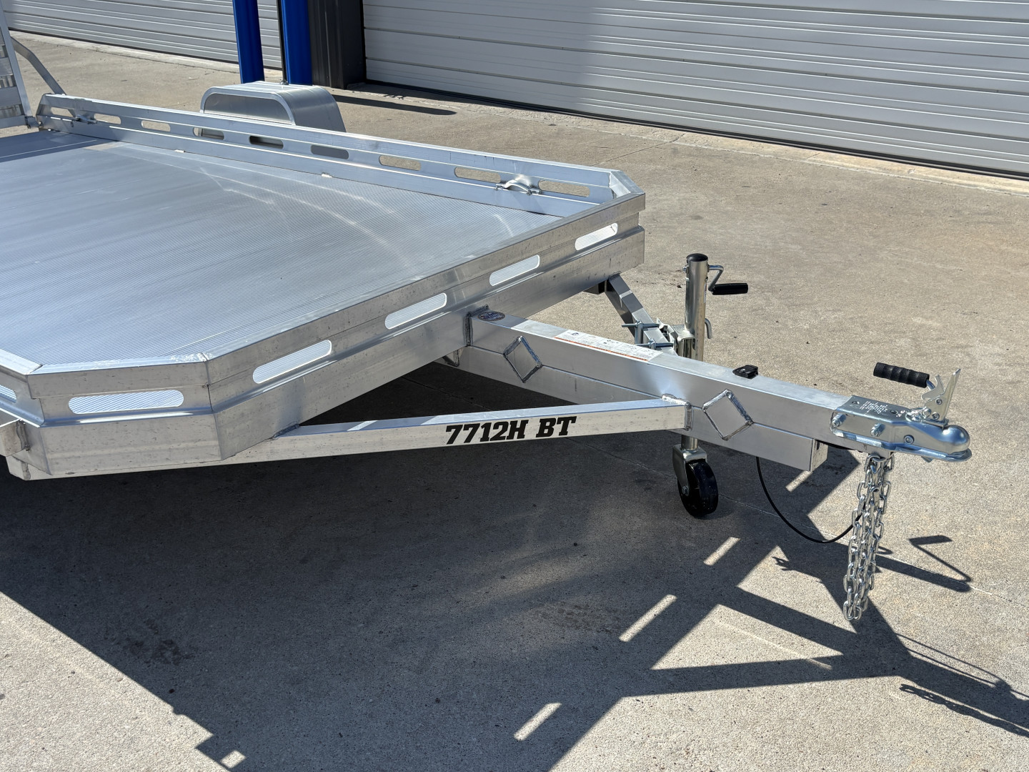 New 2026 Aluma 7712HS-BT Utility Trailer