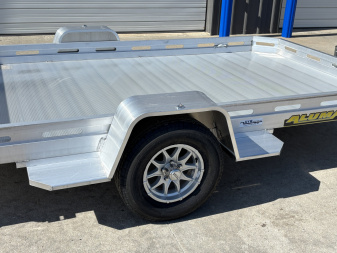 New 2026 Aluma 7712HS-BT Utility Trailer