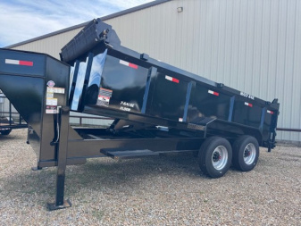 New 2025 Diamond T 83 in x 16 ft Lo-Pro Dump 200 36 in Sides 10K Axles