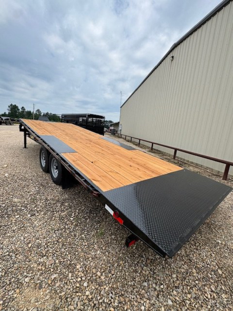 New 2025 Diamond T 102 in x 24 ft Bumper Pull Deck Over Tilt 10 in Beam Frame GVWR 15k Full Power Tilt 7k Axles Tilt Trailer