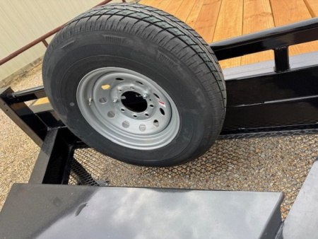 New 2025 Diamond T 102 in x 24 ft Bumper Pull Deck Over Tilt 10 in Beam Frame GVWR 15k Full Power Tilt 7k Axles Tilt Trailer