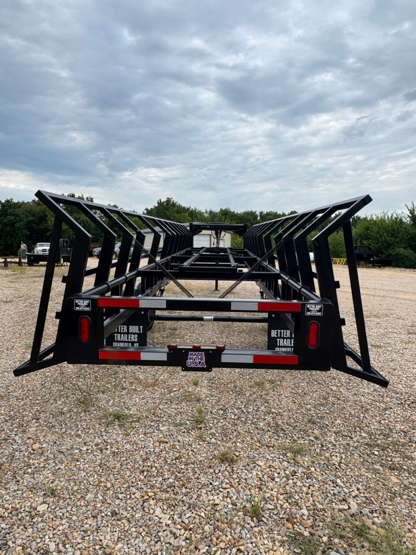New Better Built Gooseneck 10 Bale Double Dump 30 ft. GVWR 16800 Hay Trailer