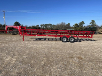 New 2025 Better Built Gooseneck 10 Bale Double Dump Hay Trailer 30 ft. GVWR 16800