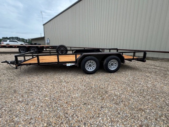 New 2025 Diamond T 83 in x 16 ft Bumper Pull Standard Utility Trailer 3.5K Axles