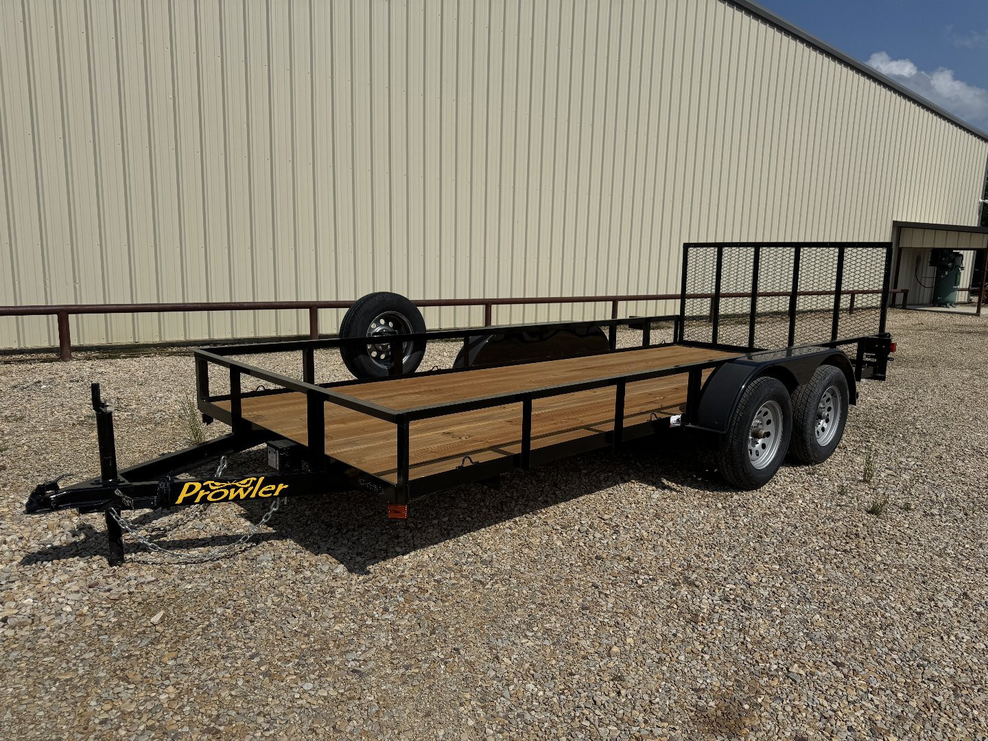 New 2025 Diamond T 77 in x 16 ft Prowler Tandem Axle Utility Trailer