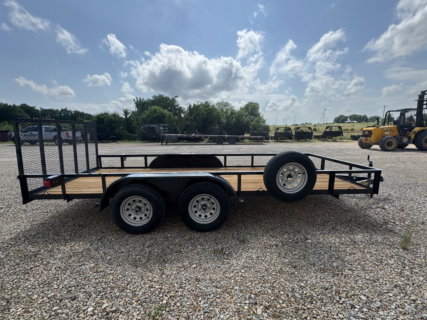 New 2025 Diamond T 77 in x 16 ft Prowler Tandem Axle Utility Trailer