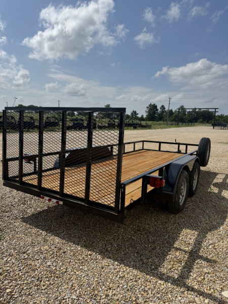 New 2025 Diamond T 77 in x 16 ft Prowler Tandem Axle Utility Trailer