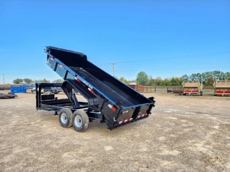 New 2025 Diamond T 83 in. x 16 ft. Gooseneck Lo- Pro Dump Trailer 24 in. Sides, GVWR 14k Dump Trailer