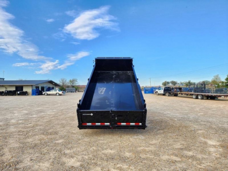 New 2025 Diamond T 83 in. x 16 ft. Gooseneck Lo- Pro Dump Trailer 24 in. Sides, GVWR 14k Dump Trailer