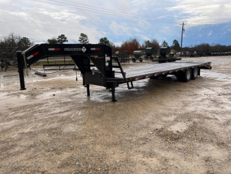 New 2024 Diamond T Trailers Dual Tandem Flatbed Trailer 102 in. X 30 ft. 10K Axles