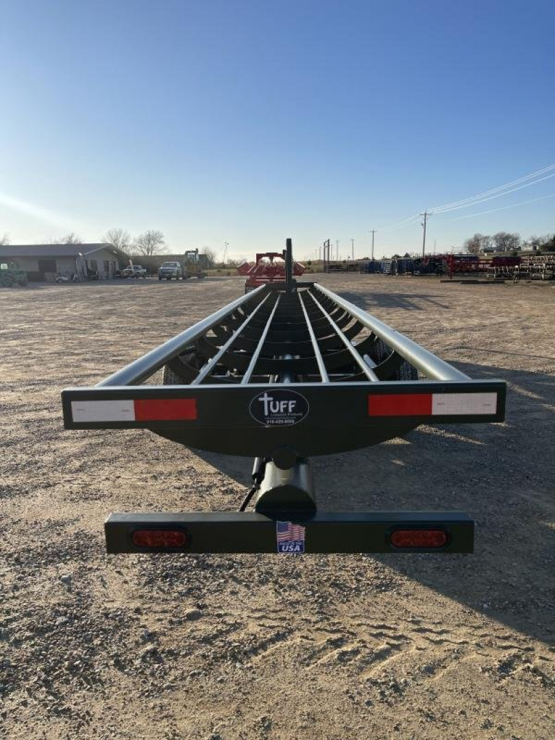 New Tuff Livestock 32' Cradle Dump Hay Trailer