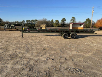 New Tuff Livestock 32' Cradle Dump Hay Trailer