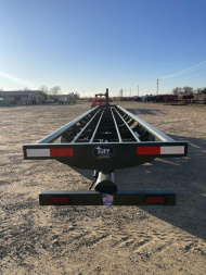 New Tuff Livestock 32' Cradle Dump Hay Trailer