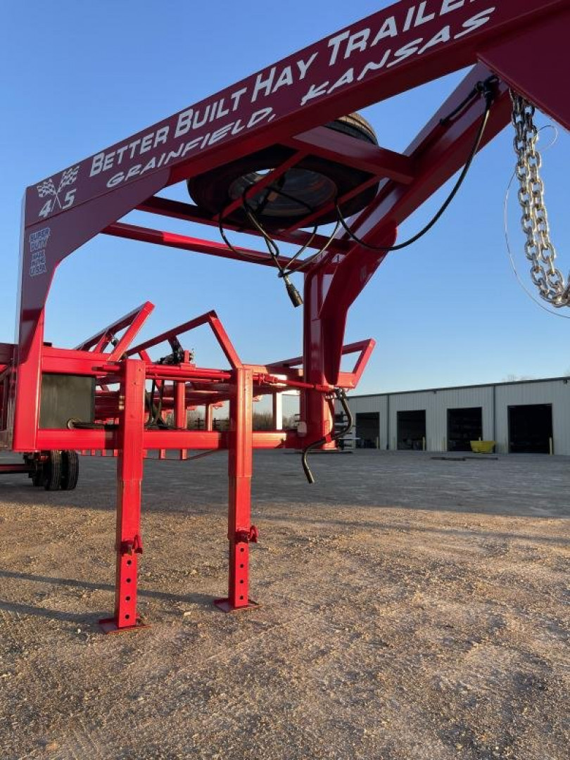 New 2025 Better Built 16 Bale Hydraulic Double Dump Hay Trailer 42 ft. GVWR 25990