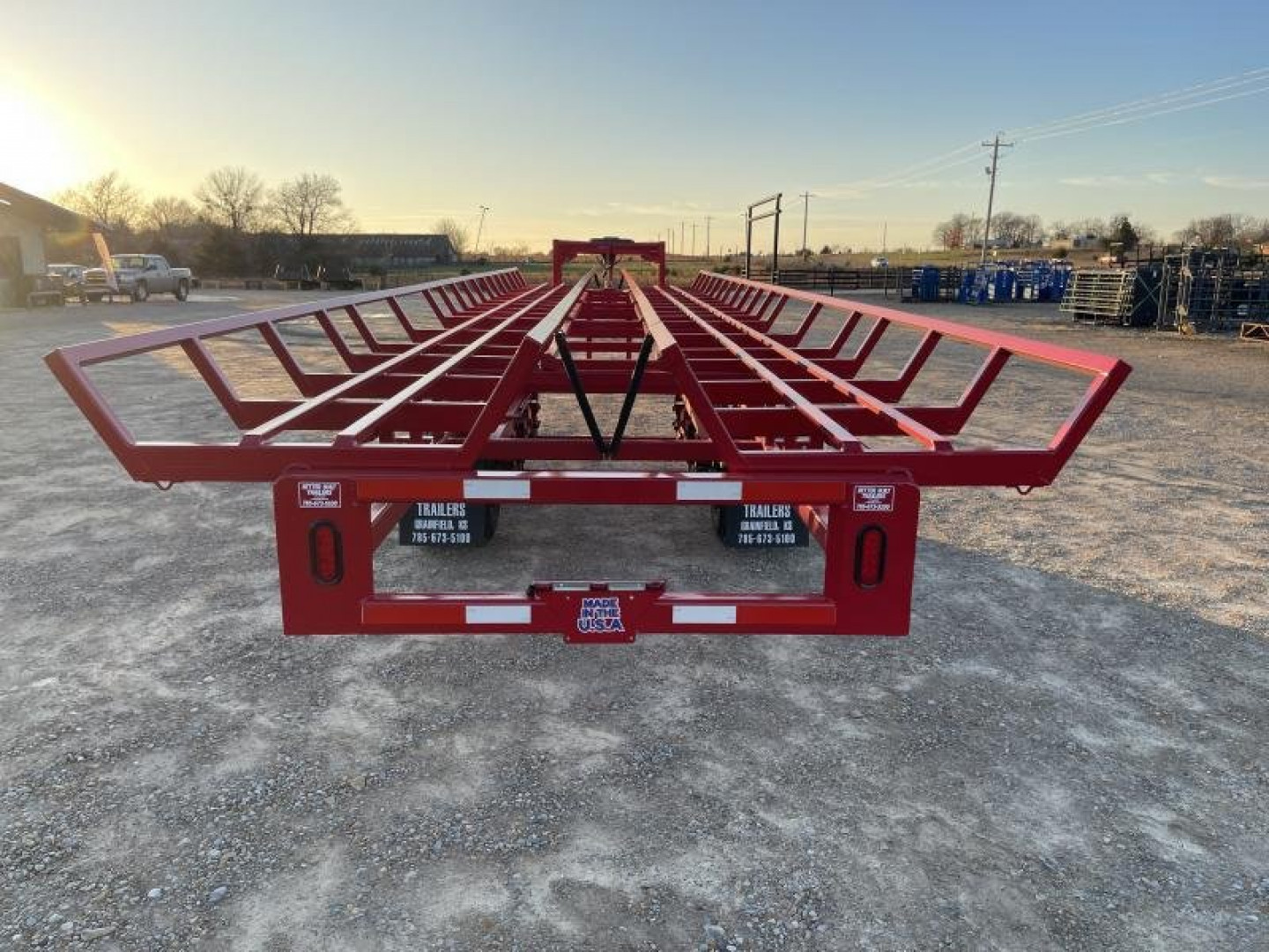 New 2025 Better Built 16 Bale Hydraulic Double Dump Hay Trailer 42 ft. GVWR 25990