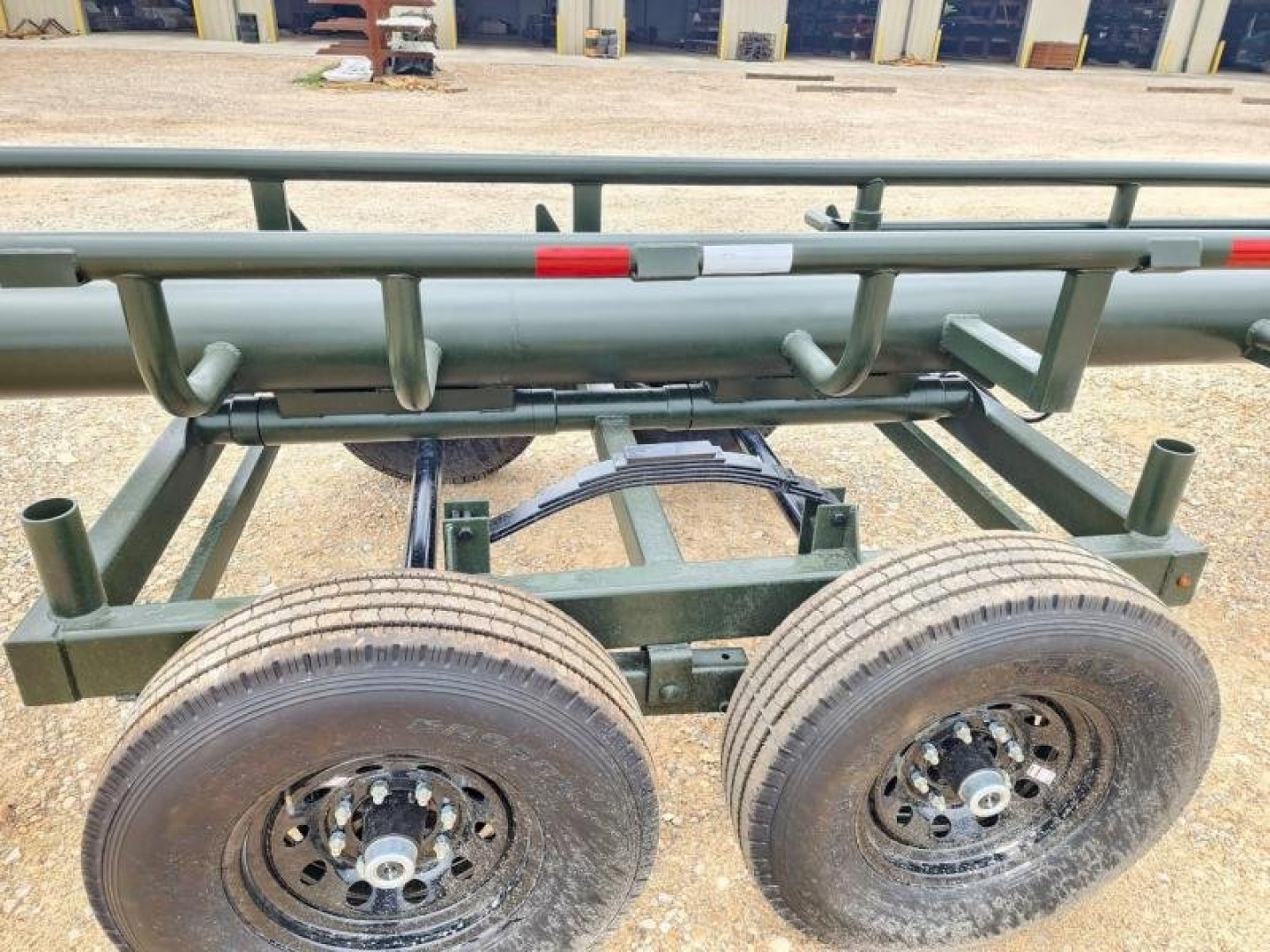 New Tuff Livestock 42' Inline Single Dump Hay Trailer