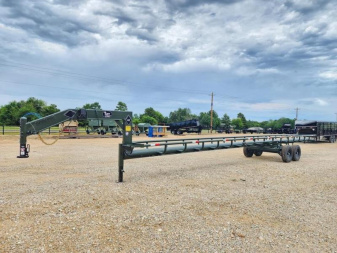 New Tuff Livestock 42' Inline Single Dump Hay Trailer