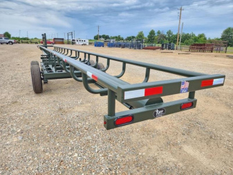 New Tuff Livestock 42' Inline Single Dump Hay Trailer