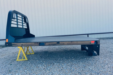 New CM TRUCK BEDS RD Steel Flat Bed-SRW Truck Bed 94 x 97 x 60 x 34