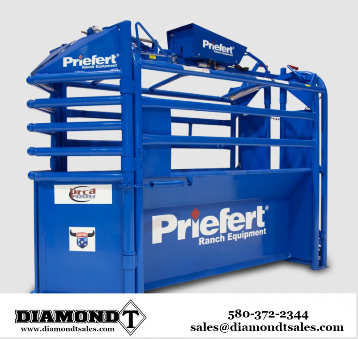 New Priefert Rodeo Automatic Roping Chute