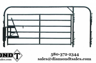 New PRIEFERT Farm / Ranch RS Open Bow Gate 8'