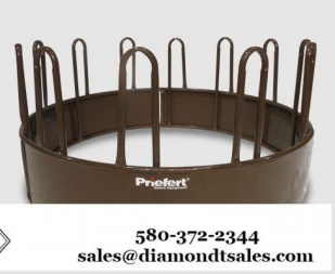 New Priefert Round Bale Tombstone Feeder Farm / Ranch