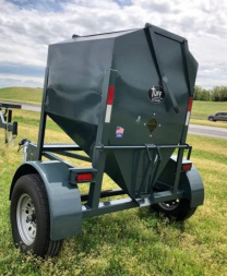 New Tuff Livestock 1-Ton Feed Buggy Farm / Ranch