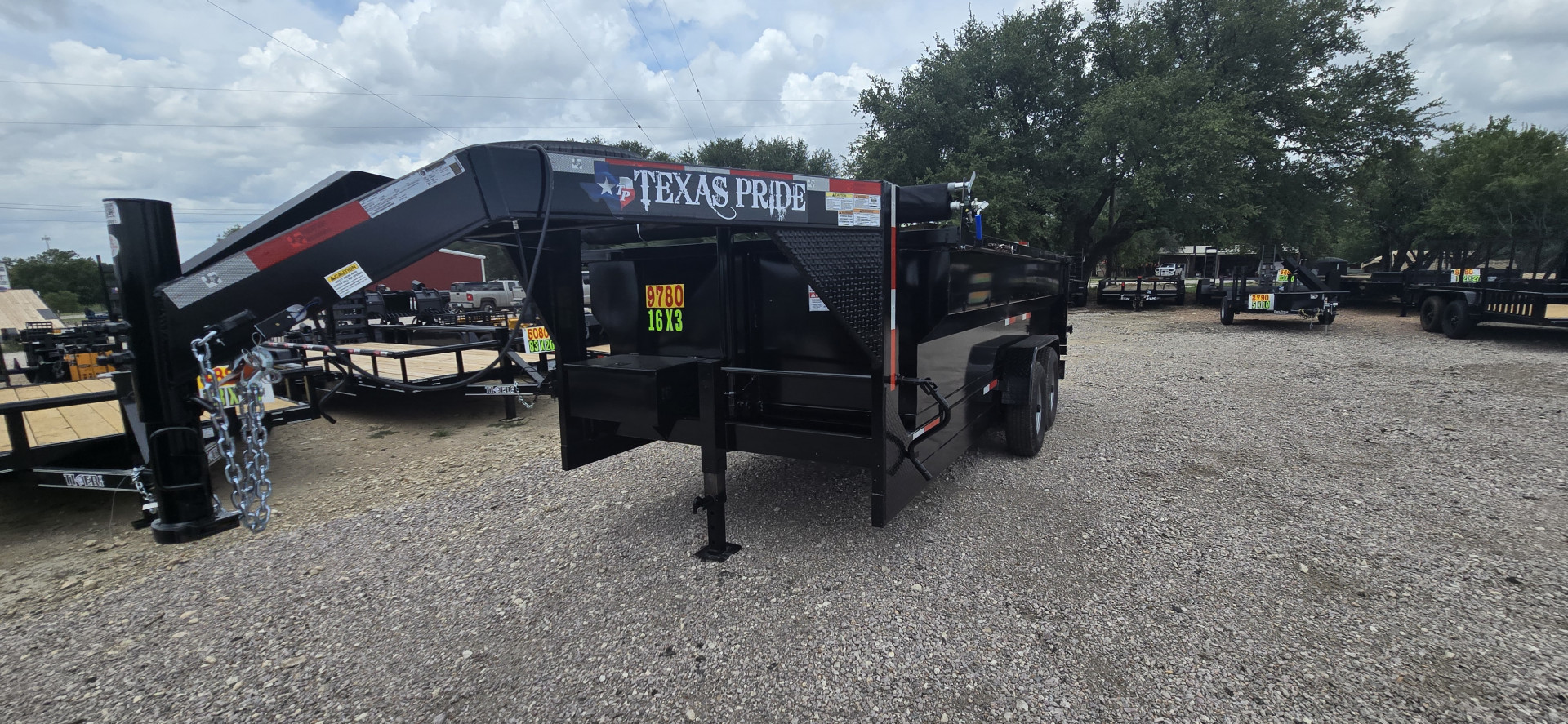 New 2025 Texas Pride - Gooseneck Dump Trailer