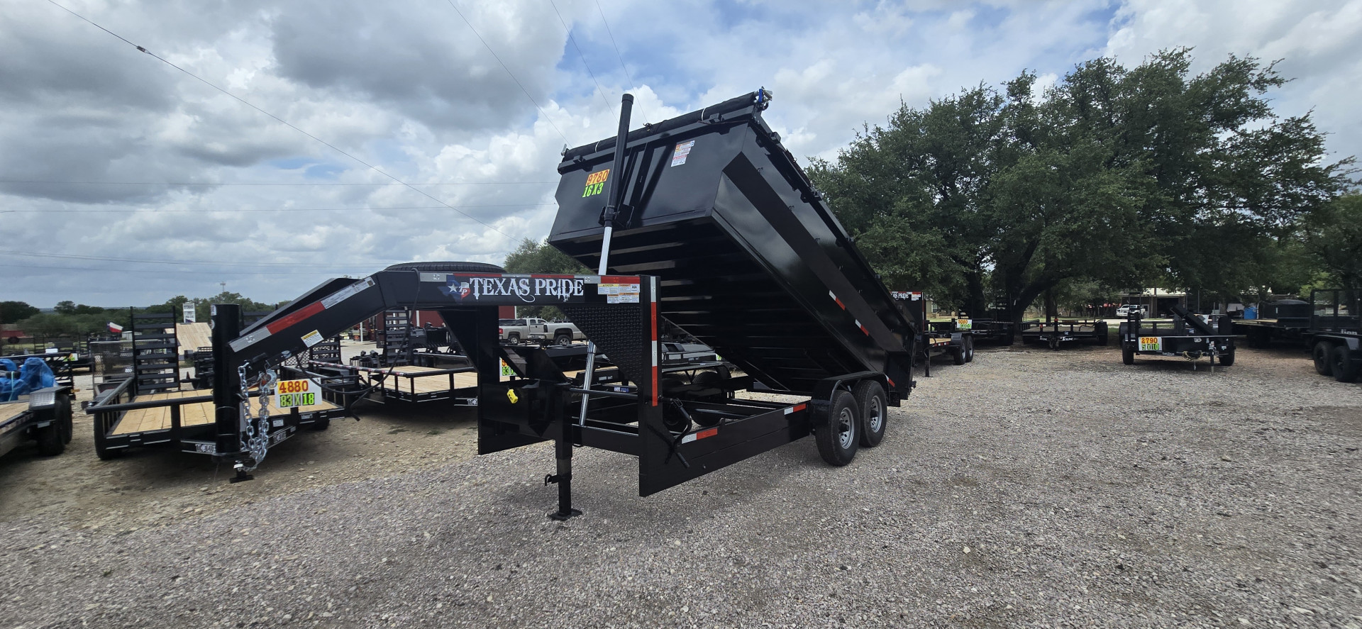 New 2025 Texas Pride - Gooseneck Dump Trailer