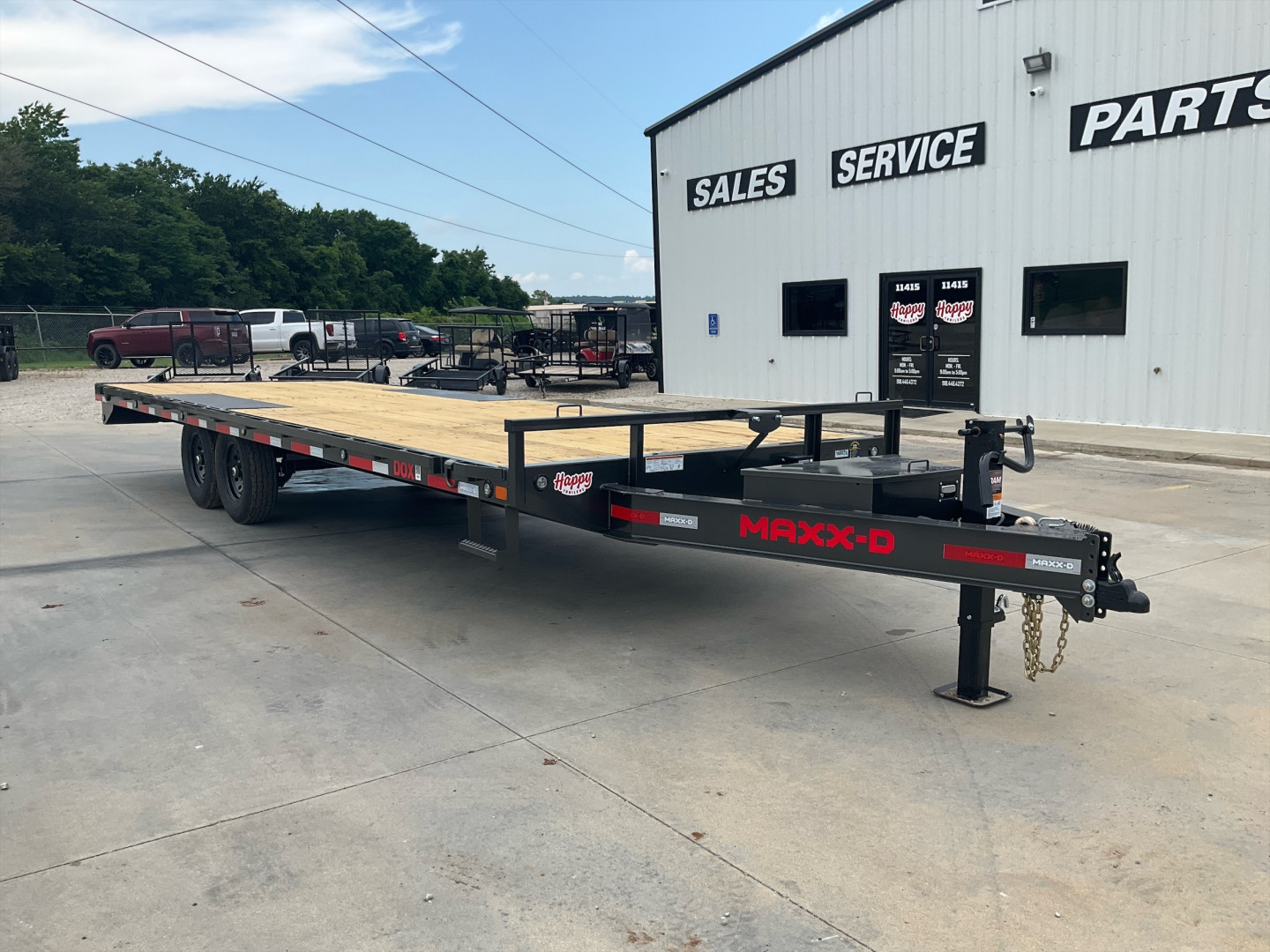 New 2026 MAXX-D 102”x24’ BP Deckover Flatbed – DOX