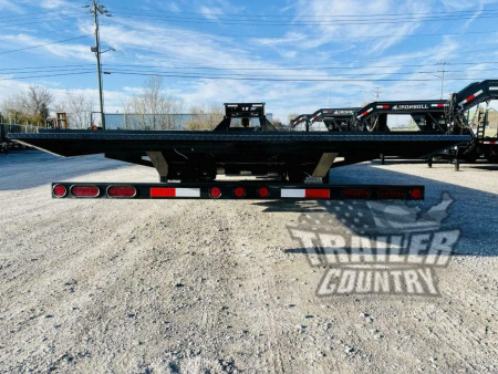New 2026 32' Deck-Over 24k Heavy Duty Flatbed Gooseneck Equipment Hauler Trailer