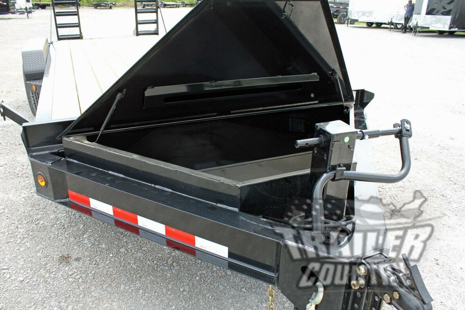 New 2026 Brand New 20' Bumper Pull 14k Heavy Duty Flatbed Equipment Hauler Trailer