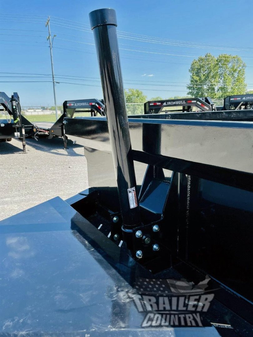 New Brand New 83'' x 14' 3 Stage Telescopic Dump Trailer w/ 24" High Sides