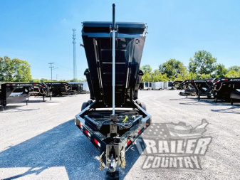 New Brand New 83'' x 14' 3 Stage Telescopic Dump Trailer w/ 24" High Sides