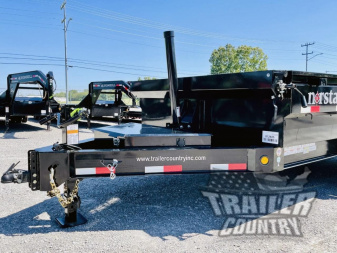 New Brand New 83'' x 14' 3 Stage Telescopic Dump Trailer w/ 24" High Sides