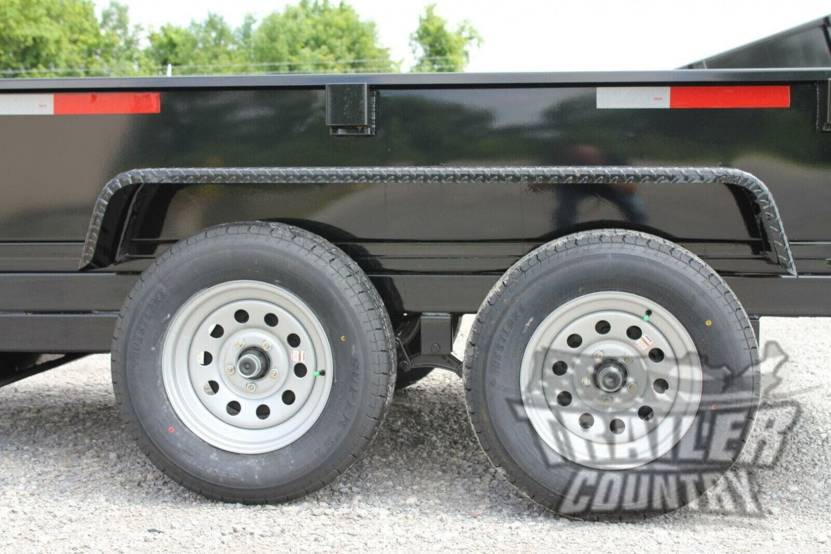 New Brand New 5' x 10' Bumper Pull Hydraulic Dump Trailer w/ Power Up & Down