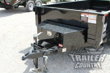 New Brand New 5' x 10' Bumper Pull Hydraulic Dump Trailer w/ Power Up & Down