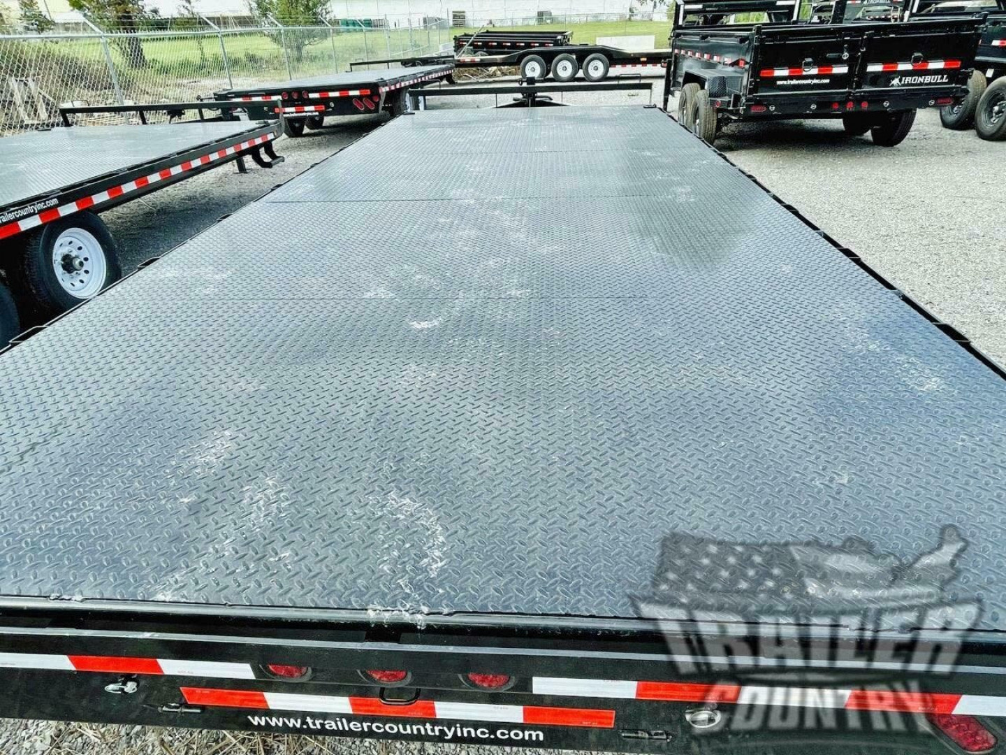 New 2026 8' x 20' Heavy Duty 14K Deck Over Heavy Equipment Trailer
